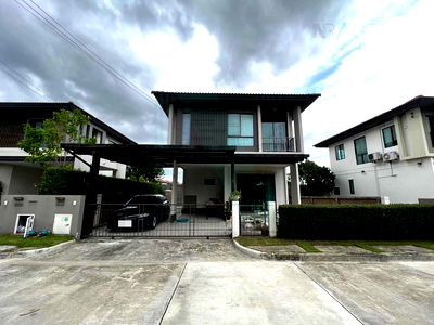 บ้านเดี่ยว โรงเรียนนวมินทราชินูทิศ สตรีวิทยา 2 : 📌 ขายบ้านเดี่ยว โครงการ ฮาบิเทีย ออร์บิต หทัยราษฎร์ 2 ชั้น 3 ห้องนอน 2 ห้องน้ำ