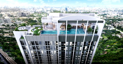 Condos for rent BTS Bang Bua : FOR RENT!! COBE Kaset-Sripatum : STUDIO 16Floor 26.68sqm.