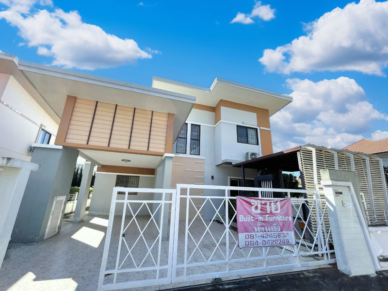 ขายบ้านเดี่ยว : บ้านเดี่ยวโครงการ The Zentric กุลพันธ์วิลล์ 9 หางดง เชียงใหม่ | พร้อมอยู่ เฟอร์ครบ เจ้าของขายเอง