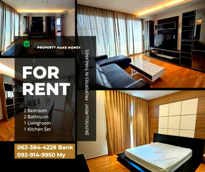 Condos for rent : Aequa sukhumvit 49, large room, size 120 sq m., fully furnished, complete electrical appliances. Ready to move in If interested