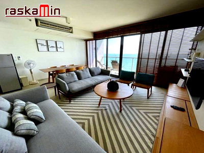 Condos for rent : KT0204📲LineID @556ryccg🏖️2Bedroom 98sqm Tower A🌊Sea view Fully furnished🏄‍♂️Zire Wongamat North Pattaya