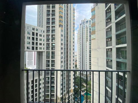 For Rent Condo Belle Grand rama9 fully furnished (S03-2390)