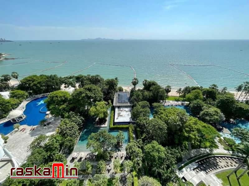 รูป KT0204📲LineID @556ryccg🏖️2ห้องนอน 98ตรม ตึก A🌊วิวทะเล พร้อมเฟอร์นิเจอร์🏄‍♂️Zire Wongamat ซายร์ วงศ์อมาตย์ พัทยา - รูปที่ 5/8