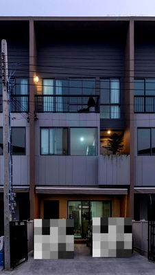 Townhouses for sale Bangkok : 📌 For Sell Town house BAAN KLANG MUANG RAMA 9-KRUNGTHEP KREETHA 3-story 1 bedroom 2 bathroom