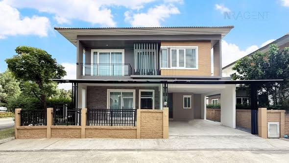 ขายบ้านเดี่ยว : 📌 ขายบ้านเดี่ยว โครงการ โกลเด้น วิลเลจ อ่อนนุช - พัฒนาการ 2 ชั้น 4 ห้องนอน 4 ห้องน้ำ