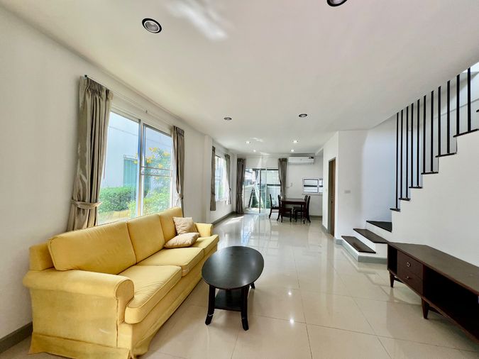 2-bed townhouse for sale, 168 sqm, 25.5 sq wah, Town Avenue Rama 9