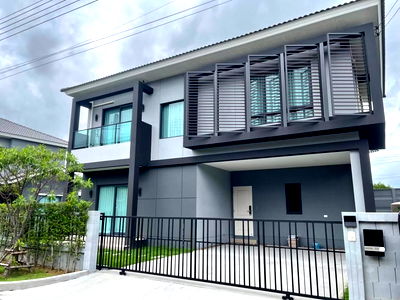 เช่าบ้านเดี่ยว ถนนกิ่งแก้ว : ให้ เช่า บ้านเดี่ยวโครงการ เซนโทร บางนา–กิ่งแก้ว ไลน์ไอดี  @ibx7531n