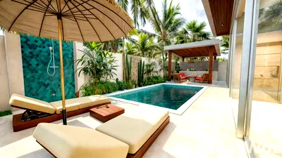 บ้านเดี่ยว เกาะสมุย สุราษฎร์ธานี : ขาย วิลล่า 2 ห้องนอน ใน บ่อผุด, สุราษฎร์ธานี 1900917