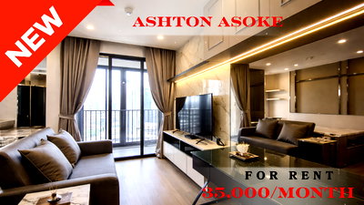เช่าคอนโด BTS อโศก : 🍀🍀🍀 Exclusive Unit🌹🌹 ให้เช่า 📌 แอชตัน อโศก 🌸 (Line:@rent2022) พร้อมอยู่ ✨ A02269