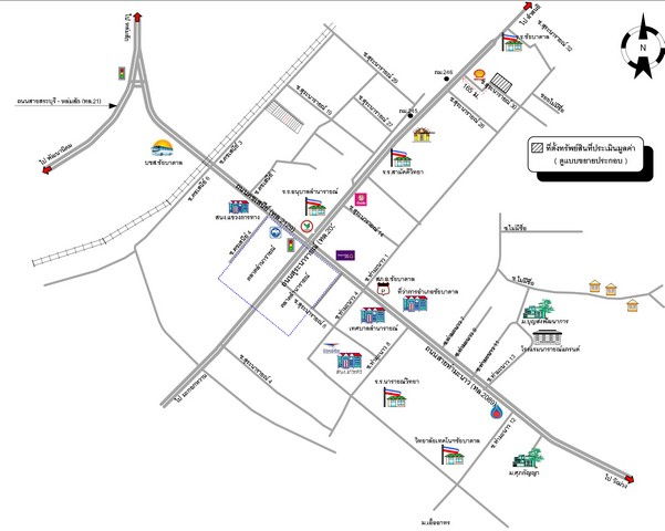 รูป K00307 ขายบ้านเดี่ยว หมู่ที่11 อำเภอชัยบาดาล จังหวัดลพบุรี - รูปที่ 8/8