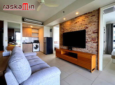 Condos for rent : KT0199📲LineID @556ryccg🏖️2Bedroom 64sqm High floor😎Fully furnished🏄‍♂️Zire Wongamat North Pattaya