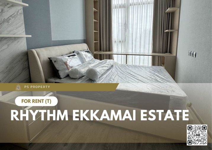 ให้เช่า 📍 RHYTHM EKKAMAI ESTATE 📍 ใกล้ BTS เอกมัย เฟอร์นิเจอร์ และ เครื่องใช้ไฟฟ้าครบ 