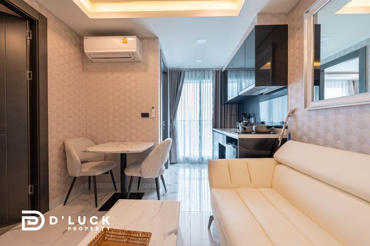 ให้เช่าคอนโดใจกลางเมืองพัทยา พร้อมเฟอร์นิเจอร์และเครื่องใช้ไฟฟ้าครบชุด  Arcadia Millennium Tower 