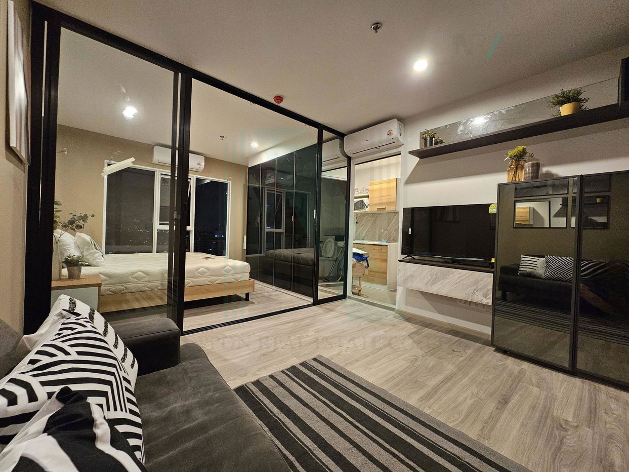 รูป 📌 ให้เช่าคอนโด รีเจ้นท์ โฮม บางนา อาคาร A ชั้น 22 1 ห้องนอน ขนาด 28 ตรม ใกล้ BTS บางนา - รูปที่ 7/8