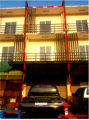 Shophouses for sale Nong Khae Industrial Estate  : FOR SALE  COMMERCIAL BUILDING PROPERTY  2640000 BAHT.