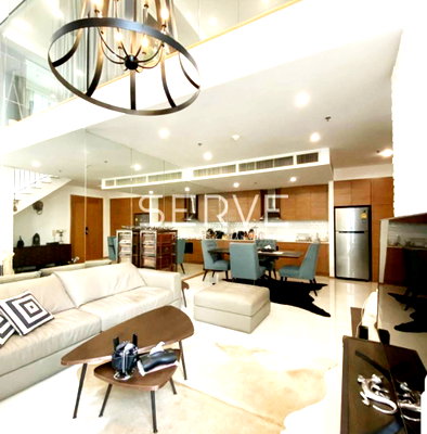 Condos for rent : 🔥58K🔥 - 1 Bed with Bathtub Duplex 90 sq.m. High Fl. 15+ Condo in the center of PhromPhong Area at The Emporio Place Condo  / For Rent