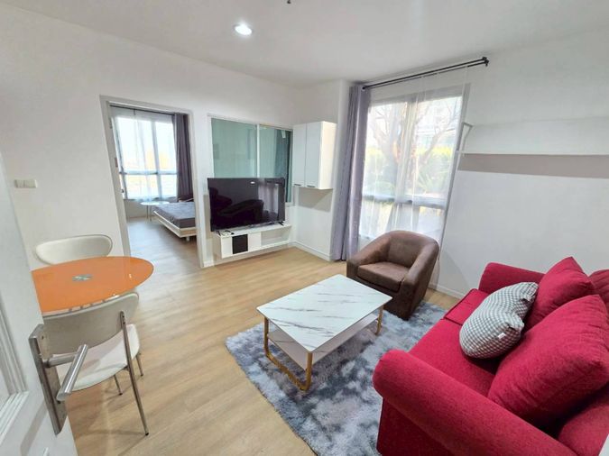 ให้เช่าคอนโด ไลฟ์ แอท รัชดา - ห้วยขวาง  ห้องมุม ติดสวน  MRT-ห้วยขวาง ห้วยขวาง เขต ห้วยขวาง กรุงเทพ 