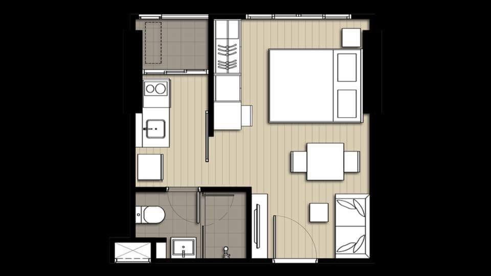 รูป Condo for Sale: Ideo O2 Selling Price: 2,500,000 Baht - รูปที่ 20/25