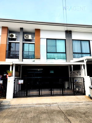 Townhouses for rent Bang Pu Industrial Estate : 📌 For Rent 2-story Townhouse UNIO TOWN SRINAKARIN - BANGNA 3 bedroom 2 bathroom