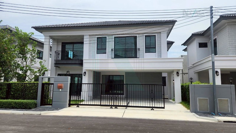 บ้านเดี่ยวให้เช่า : 📌 ให้เช่าบ้านเดี่ยว 2 ชั้น ภัสสร ราชพฤกษ์ 4 ห้องนอน 4 ห้องน้ำ