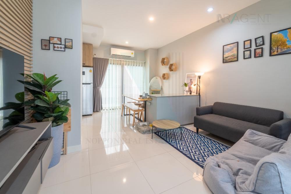 รูป 📌 ให้เช่าทาวน์เฮาส์ 2 ชั้น บ้านกลางเมือง พระราม 9-กรุงเทพกรีฑา 3 ห้องนอน 3 ห้องน้ำ - รูปที่ 2/8