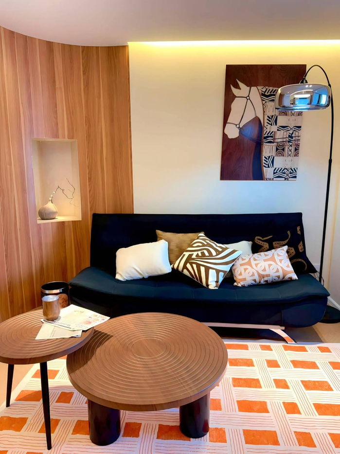 รูป ขายคอนโดทำเลดี ติดเมญ่า ถนนนิมมาน ทำAirbnb ได้ เวียงพิงค์คอนโด ตกแต่งสวย หิ้วกระเป๋าพร้อมอยู่ (C418) T.0946511456 - รูปที่ 8/13