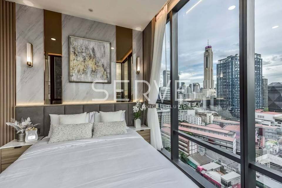 รูป 🔥35K/Mo ห้องตกแต่งหรู 1 นอน  วิวเมือง มีAuto Parking พร้อมอยู่ คอนโดทำเลดีในย่านรางน้ำ ใกล้ BTS อนุสาวรีย์ชัยสมรภูมิ @  The EXTRO Phayathai Rangnam - รูปที่ 3/5