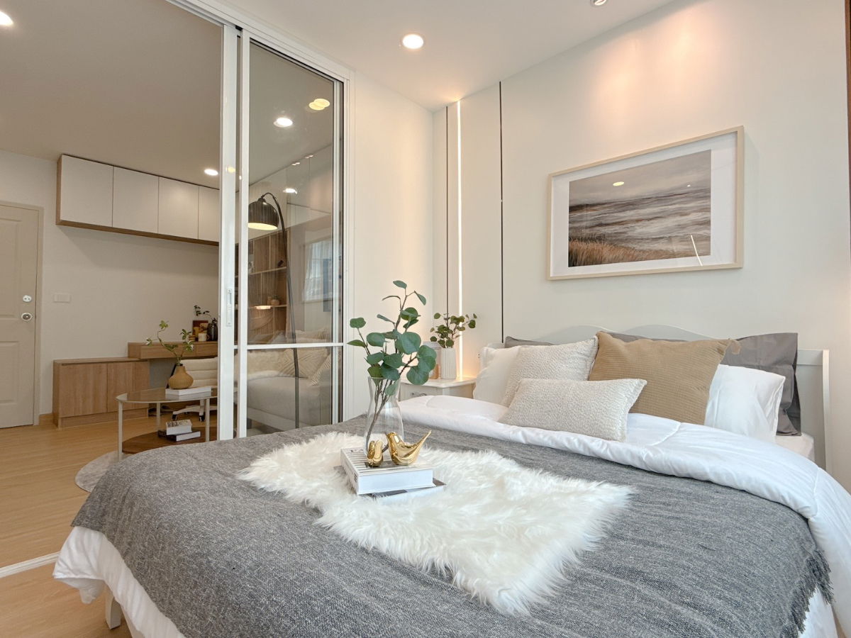 รูป ✨ดีคอนโด รามอินทรา ตึก D ชั้น 3 ห้องขนาด 31 ตรม✨ - รูปที่ 4/13