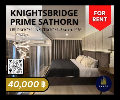 รูปภาพ 🟨🟨🟦🟦[FOR RENT] Knightsbridge Prime Sathorn CODE: MB102-02AB🟦🟦🟨🟨 Click‼️ Akara Real Estate ✅✅✅ "Fast response, Prompt service, Full support"