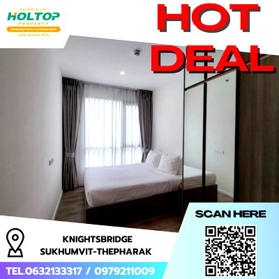 Condos for rent : #R9241 🎉 090269 Condo for Rent: Knightsbridge Sukhumvit-Thepharak