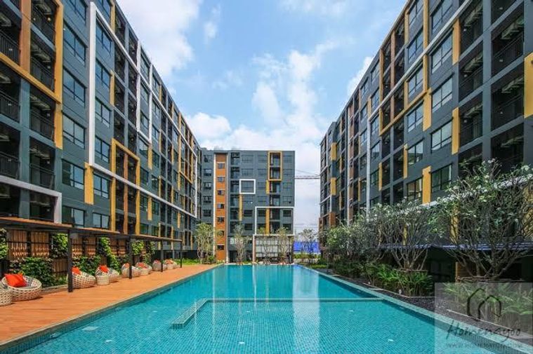Cheapest in the project! ‼️ For Rent 🔥 I condo Green Space SKV 77 Lat Krabang. Beautiful room, fully furnished + washing machine included.📍