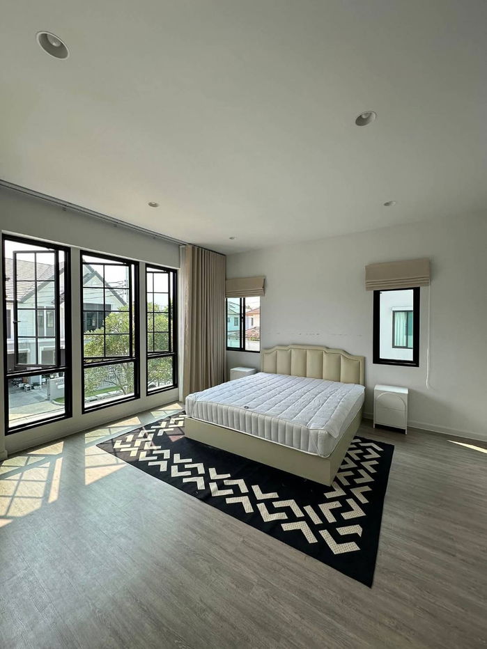 รูป 💥CP-10171💥ให้เช่า บ้านเดี่ยว  โครงการบุราสิริ ปัญญาอินทรา เฟอร์นิเจอร์เครื่องใช้ไฟฟ้าครบพร้อมเข้าอยู่👉แอดไลน์ @accessliving - รูปที่ 8/15