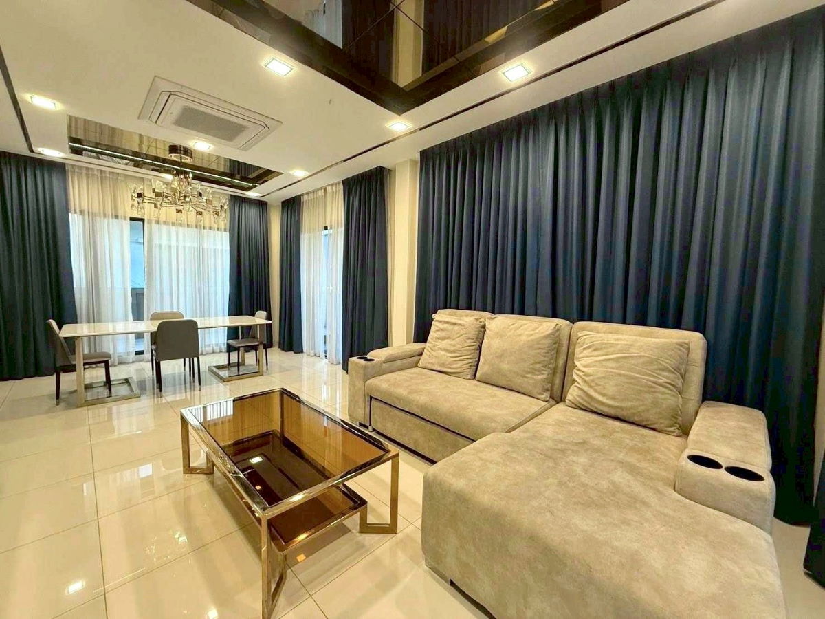 รูป [ให้เช่าบ้านเดี่ยว] 3 ห้องนอน + 1 ห้องทำงาน โครงการ บางกอก บูเลอวาร์ด พระราม 9📍ใกล้โรงเรียนนานาชาติ Brighton & Wellington/ สนามบินสุวรรณภูมิ - รูปที่ 3/18