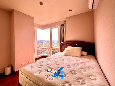 เช่าคอนโด เขตลาดกระบัง : ✨ ให้เช่าคอนโด Airlink Residence ห้องมุม วิวสนามบิน พร้อมเข้าอยู่ ✈️🏢 ทำเลดี เดินทางสะดวก ใกล้สนามบินสุวรรณภูมิ และ Airport Rail Link