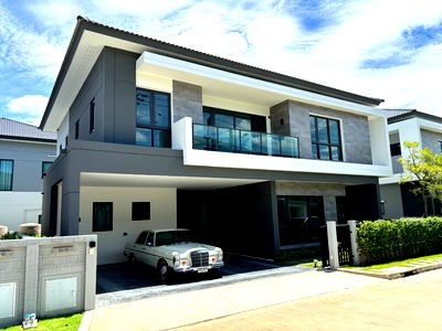 Houses for rent Bang Pu Industrial Estate : 🟩🟨🟧HBN0251-01 The City Bangna 📌LINE : @481kipxm🟩🟨🟧