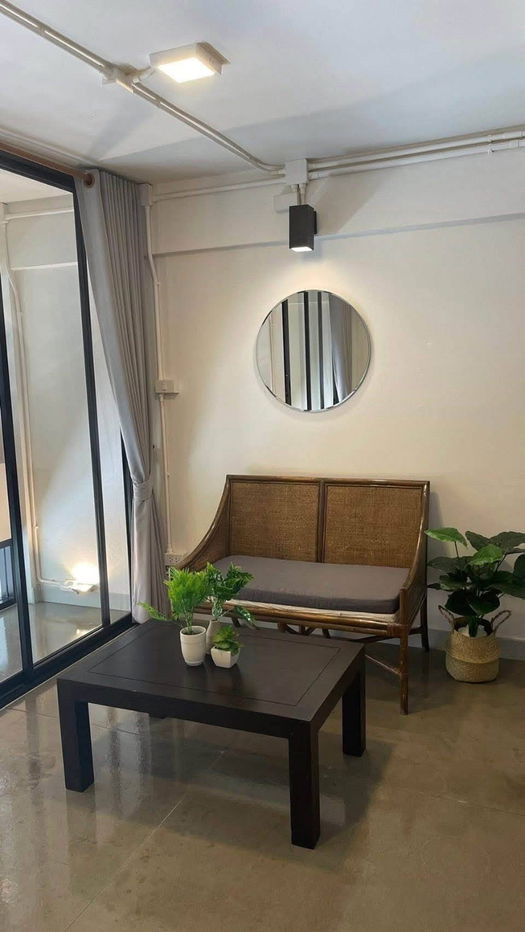 รูป ทาวน์โฮมสไตล์คาเฟ่ ให้เช่า (โซนวัดเกต/สันป่าข่อย) เชียงใหม่ เฟอร์นิเจอร์ครบ (R895) T.0946511456 - รูปที่ 4/11