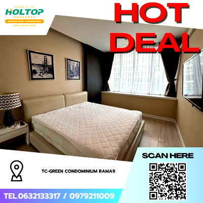 Condos for rent : #Z4543💥 090269 🔥 Condo for Rent: TC-Green Condominium Rama 9