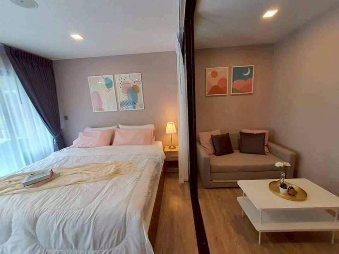 🏡 ให้เช่า Kave Town Space 12,000฿💖  ✨ ตึก D ชั้น 3 ห้องใหญ่ วิวสระ ✅️ พร้อมเข้าอยู่