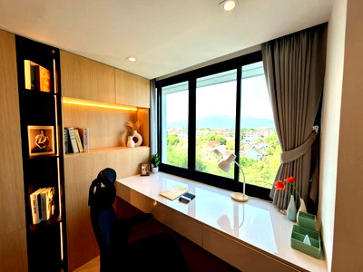 คอนโด เมืองเชียงใหม่ เชียงใหม่ : ขาย กาแลทองทาวเวอร์ เชียงใหม่ ห้องสวย ทำเลดี ใกล้ตัวเมือง (C414) T.0946511456