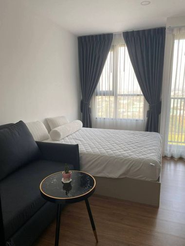 ดิ ออริจิ้น ราม 209 อินเตอร์เชนจ์ 1B1B ชั้น 18 ขนาด 25 ตร.ม เช่า 10,000 บาท/เดือน Ready to move in