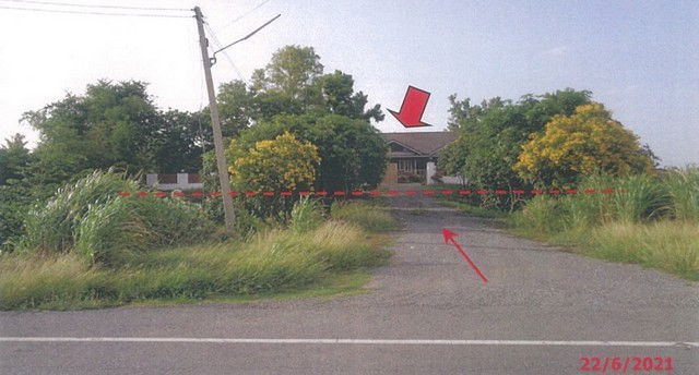 รูป K01837 ขายบ้านเดี่ยว ตำบลบางลี่ อำเภอท่าวุ้ง จังหวัดลพบุรี - รูปที่ 8/8