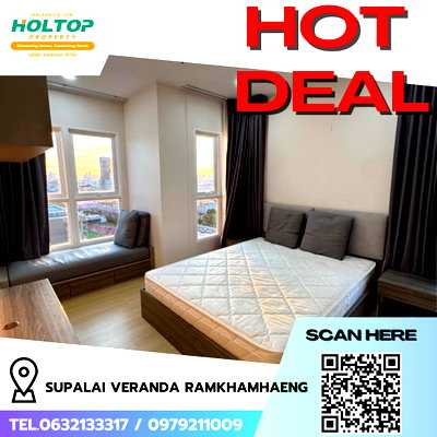 Condos for rent : #R9243 🎉 100269 Condo for rent: Supalai Veranda Ramkhamhaeng