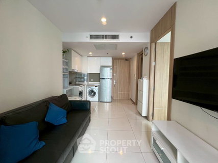 คอนโด 1-ห้องนอน ที่ เดอะ ริเวียร่า วงศ์อมาตย์ ใกล้ ปราสาทสัจธรรม (ID 2458199)