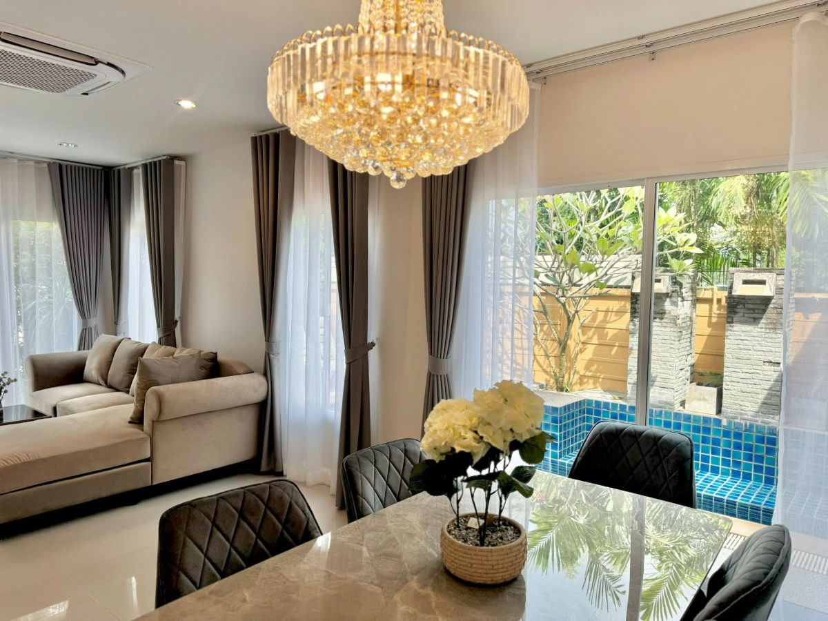 รูป 🏠 ให้เช่าบ้านเดี่ยว มีสระว่ายน้ำส่วนตัว เฟอร์ใหม่ทั้งหลัง – กะทู้ ภูเก็ต - รูปที่ 8/15