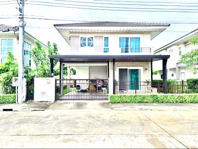 เช่าบ้านเดี่ยว ถนนเพชรเกษม : ให้เช่าศุภาลัย วิลล์ เพชรเกษม 69 (Supalai Ville Phetkasem 69) ถนนเลียบคลองภาษีเจริญฝั่งเหนือ หนองแขม