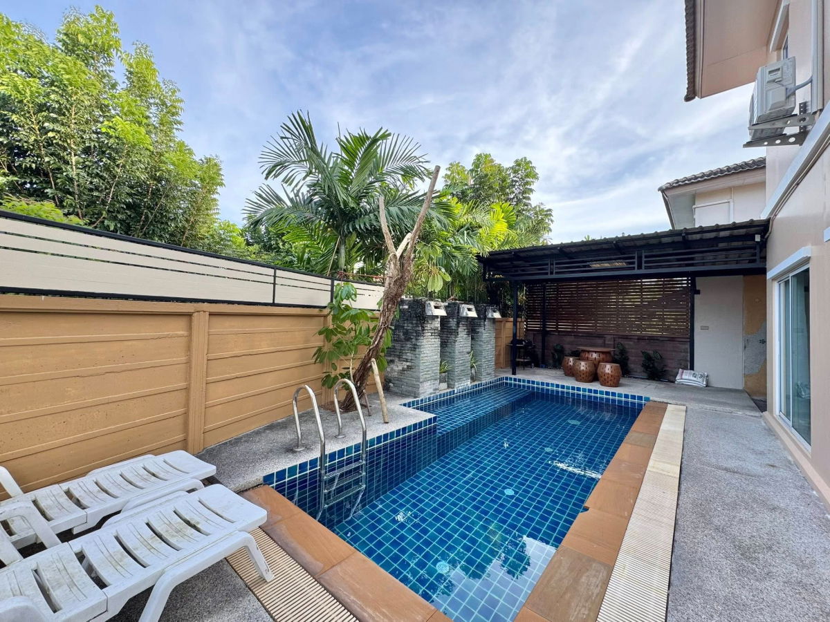 รูป 🏠 ให้เช่าบ้านเดี่ยว มีสระว่ายน้ำส่วนตัว เฟอร์ใหม่ทั้งหลัง – กะทู้ ภูเก็ต - รูปที่ 4/15