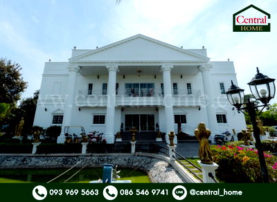 บ้านเดี่ยว บ.ไออาร์พีซี : บ้านเดี่ยว คฤหาสน์หรู เนื้อที่ 3-3-8.4 ไร่ บางละมุง - ชลบุรี ใกล้ มอเตอร์เวย์