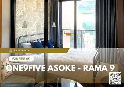 Condos for rent : For Rent ✨ One9Five Asoke - Rama 9 ✨ Fully furnished with appliances. Near MRT Rama 9.