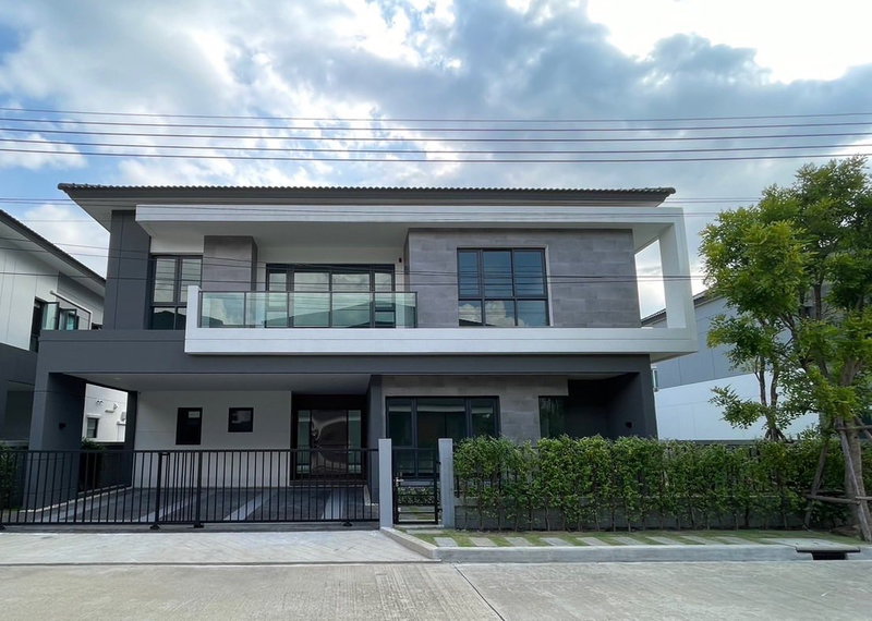 บ้านเดี่ยวให้เช่า : ND0045 ให้เช่า บ้านเดียวหรู THE CITY บางนา แต่งสวยหรูสไตล์ Modern Luxury