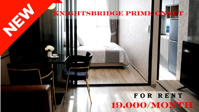 Condos for rent : 🍀🍀🍀 Hot Deal🔥 For Rent 📌 KnightsBridge Prime Onnut (Line: @rent2022) ✨ Beautiful unit, ready to move in ✨ Property Code: A06332